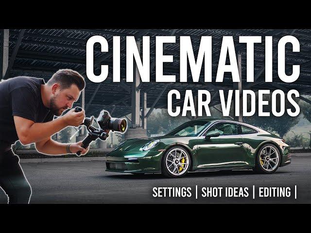 How To Shoot B-Roll For Car Videos and Instagram | Settings, Shot Ideas, and Editing Tutorial