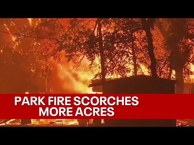 Park Fire continues to burn, scorch more acres in Chico | KTVU