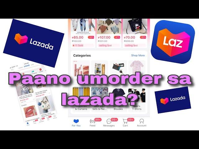 PAANO UMORDER SA LAZADA?HOW TO ORDER ON LAZADA (shopping online)