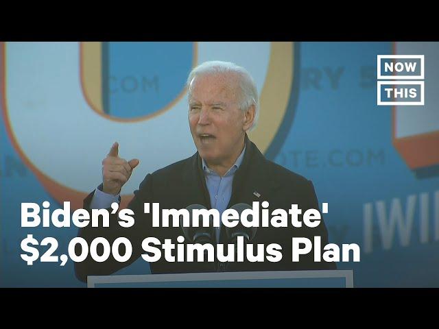 Biden's Stimulus Check Relief Plan Amid COVID-19