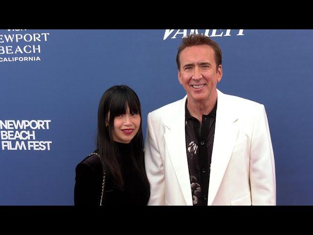 Riko Shibata & Nicolas Cage 2024 Newport Beach Film Festival Honors & Variety's 10 Actors To Watch