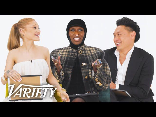 How Well Do Ariana Grande, Cynthia Erivo, & 'Wicked' Director Jon M. Chu Know Each Other?