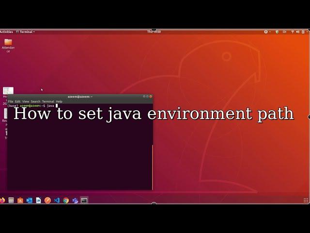 How to set java path in environment path on Linux platform.