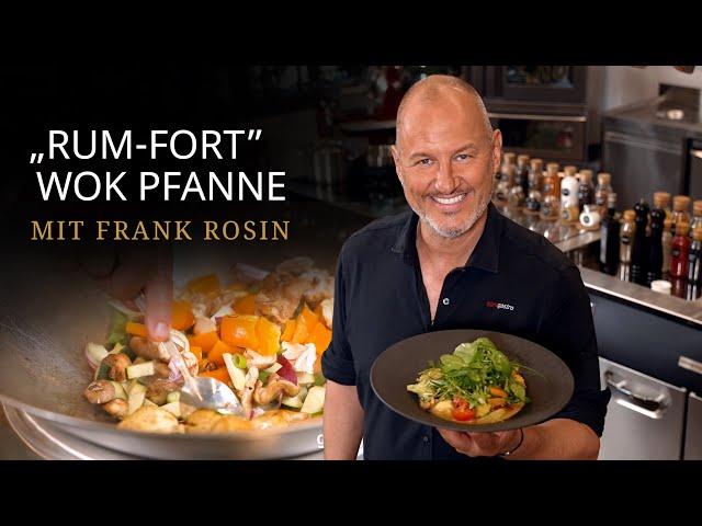 Frank Rosin's Wok-Pfanne "Rumfort" Spezial mit Kikok-Hähnchenbrustfilet