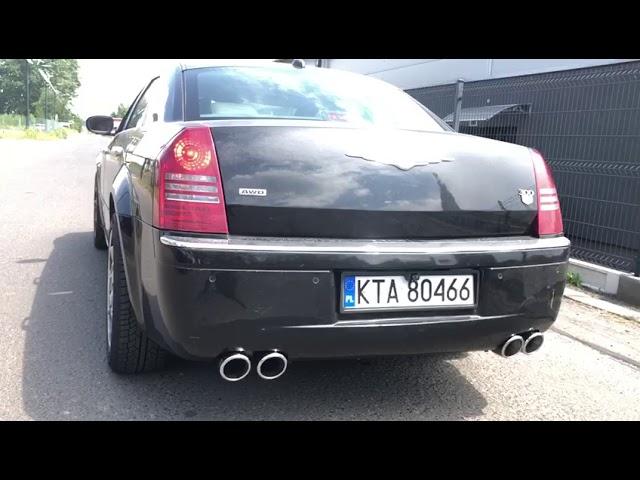 Chrysler 300c 5.7 hemi MGmotorsport exhaust sound