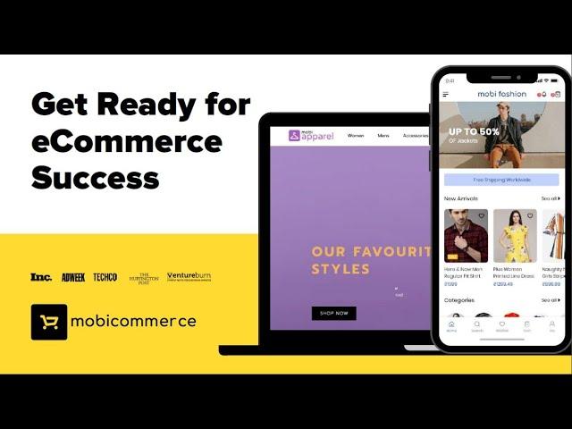 Get ready for eCommerce success with MobiCommerce