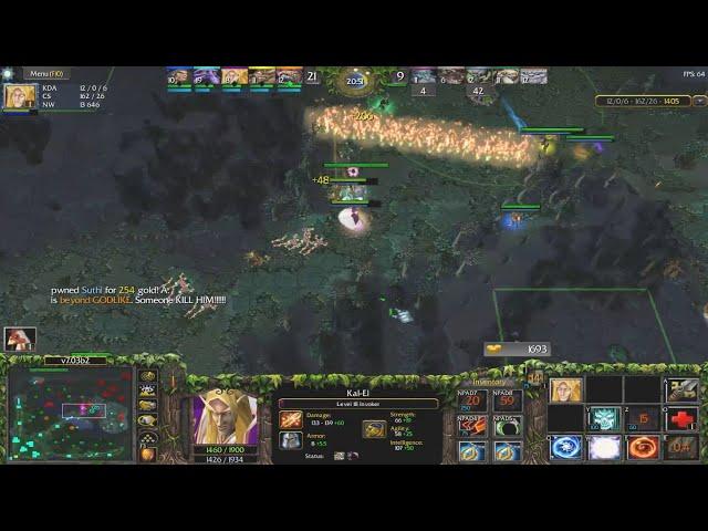 DOTA 1 Invoker Karl Beyond GODLIKE #19