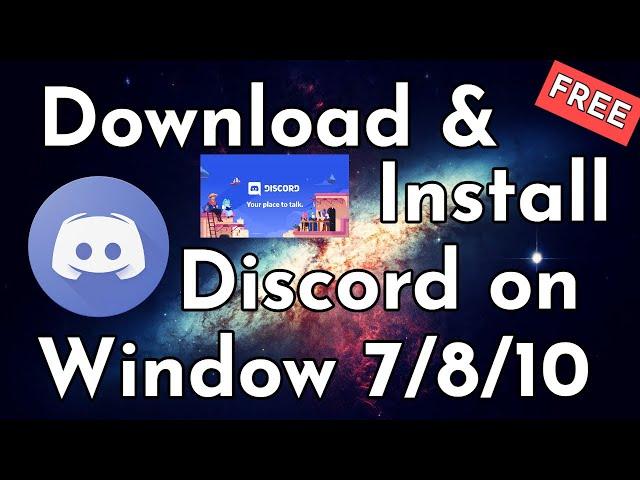 How to Download and Install Discord on Windows 7/8/10 | 2021