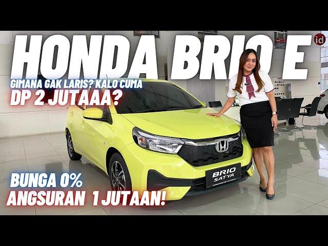 Banting Harga Jadi Murah Parah⁉️Review Honda Brio 1.2 Type E Satya Terbaru 2024