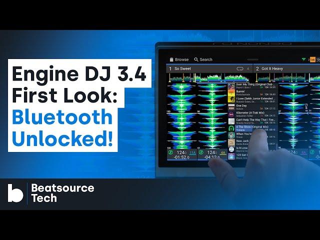 Engine DJ 3.4 First Look: Bluetooth Unlocked! | Beatsource Tech