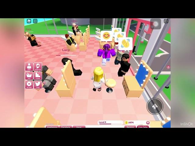 MEETING @Kate9071 and @GamingWithKev on Roblox! (Hair Salon tycoon) @JanetAndKate @Gaming with Kev