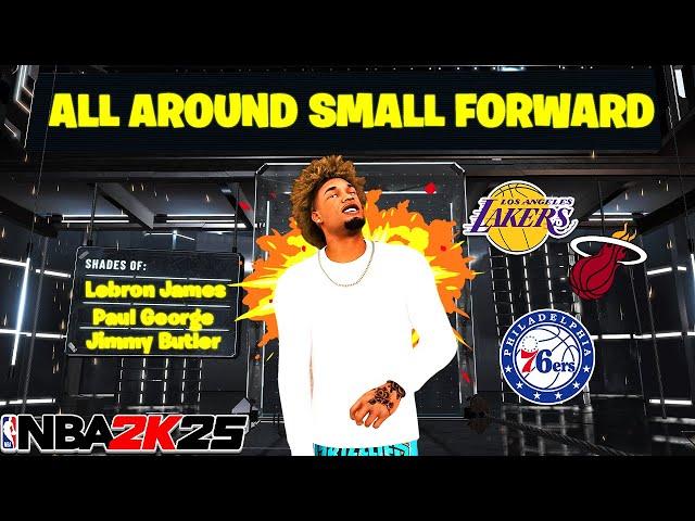 MY OFFICIAL NBA 2K25 SF BUILD IS THE BEST BUILD IN THE GAME!