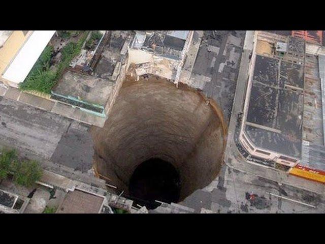 Top 15 Sinkholes Caught on Tape