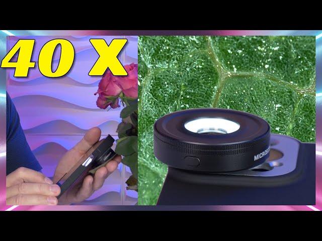 Sandmarc Microscope Lens | Turn your iPhone into a Microscope | best lens for iPhone #iphonelens