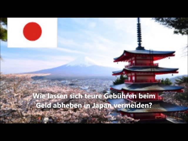 Geld abheben in Japan