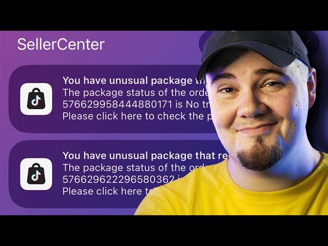 HOW TO Fix The Unusual package ALERT From Tracking Number On TikTok Shops (TBA And Amazon Logistics)
