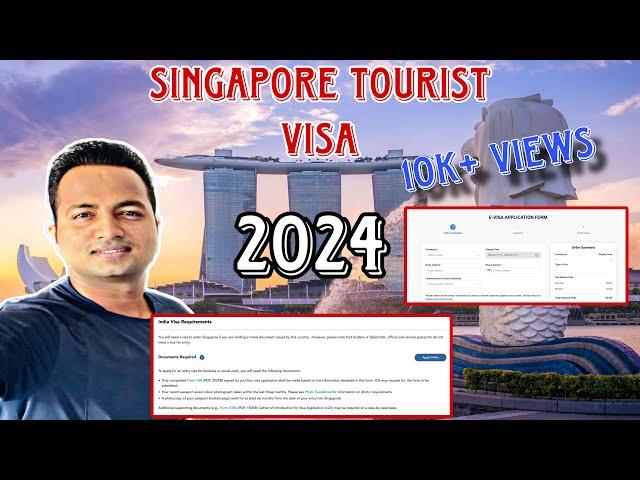 How to Apply Singapore Tourist Visa From India in 2024 | How to Get Singapore Visa | Full Details