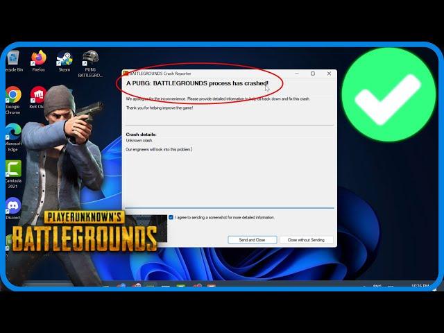 How to Fix PUBG BATTLEGROUNDS Process Has Crashed! (2024)