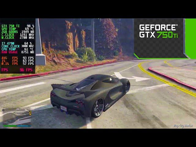 GTX 750 TI - GTA V Online - 1080P | I7 4790