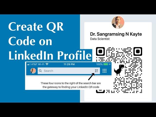 CREATE Your Personal QR code for LinkedIn Profile Success!