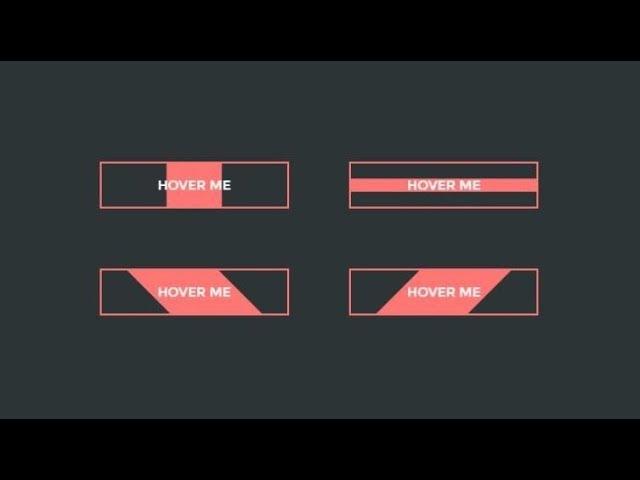 CSS Buttons With Awesome Hover Animation Using HTML & CSS