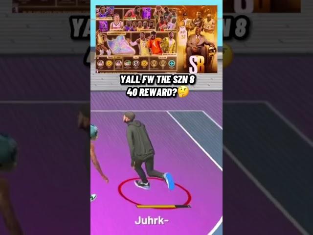 NBA2K22 Season 8 Level 40 Reward Leaked! W Or  L?‍️