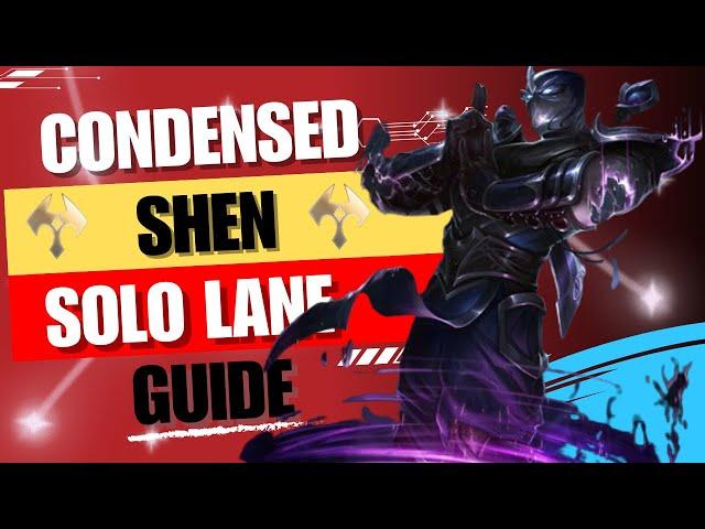 How to play Shen the CORRECT way | Wildrift shen guide