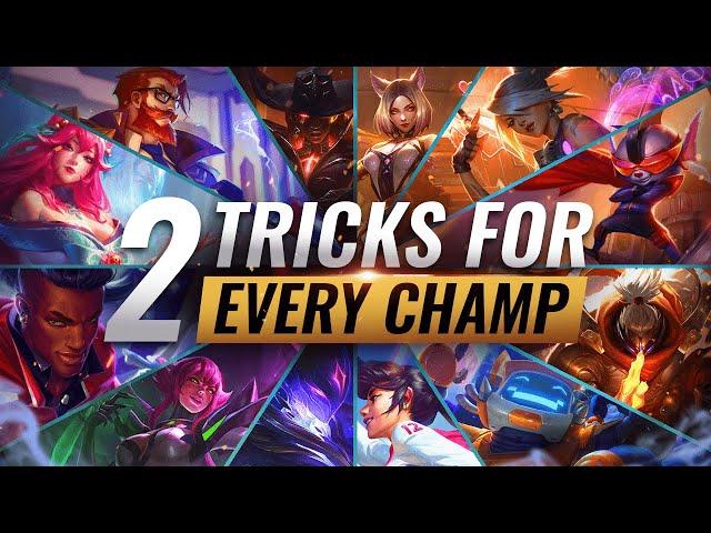 2 INSANE TRICKS FOR EVERY CHAMPION in League of Legends - Season 10