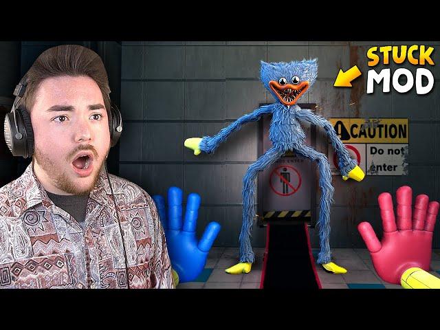 HUGGY WUGGY WON’T LET US LEAVE… (Crazy mod) | Poppy Playtime Gameplay (Mods)