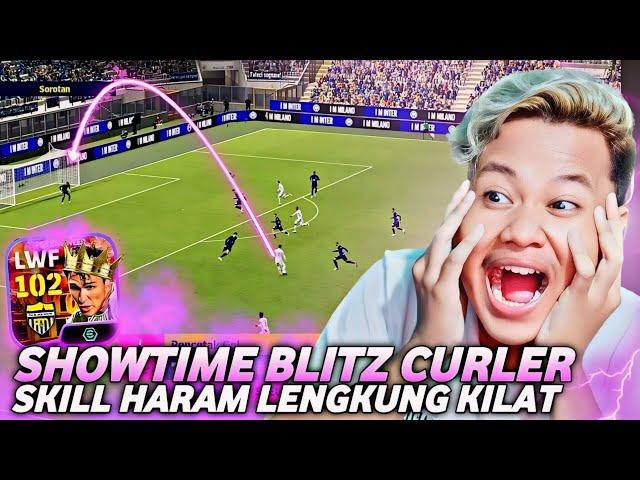 PLESING FIX GOL!! GAK RUGI BAKAR KOIN DEMI BLITZ CURLER SHOWTIME TERBAIK EFOOTBALL 2024 MOBILE