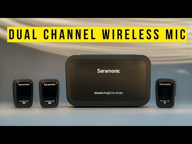 Saramonic Blink500 ProX B2R - The SIMPLEST wireless mic system EVER