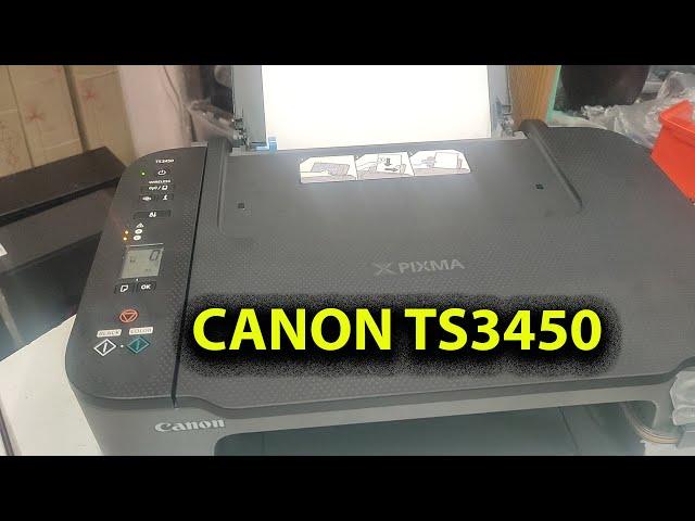 Canon TS3450 разборка, установка СНПЧ, прошивка, самостоятельное обслуживание и ремонт