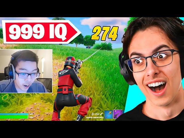 Reacting To 999 IQ Fortnite Moments!