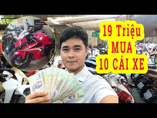 Bỏ 19 Triệu Mua Thử 10 Chiếc Xe Máy Giá Siêu Rẻ | Review Siêu Chợ Xe Máy Cũ Chùa Hà Qúa Kinh Khủng