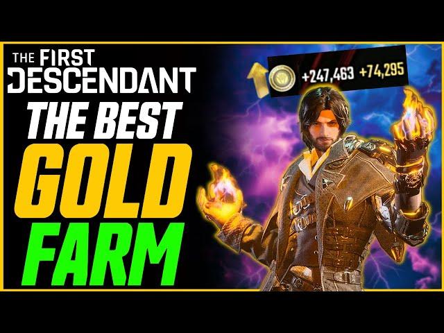 BEST Gold Farm! (10M Gold/Hour)! // The First Descendant Farming Guide