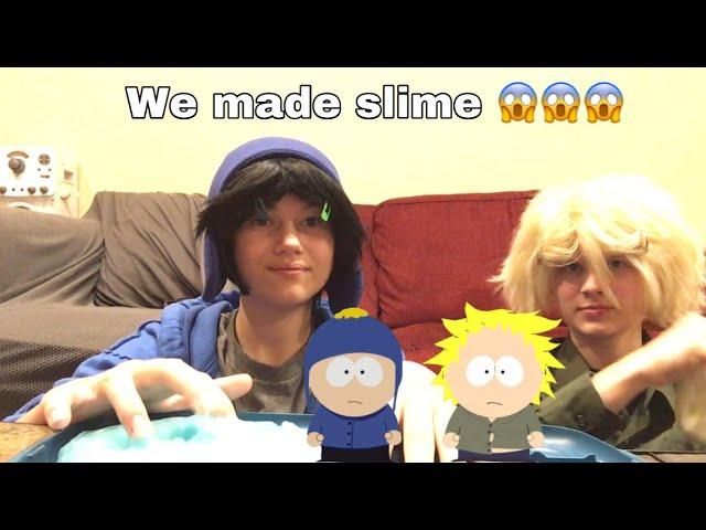 Tweek and Craig make glow in the dark slime ~ South Park Cosplay