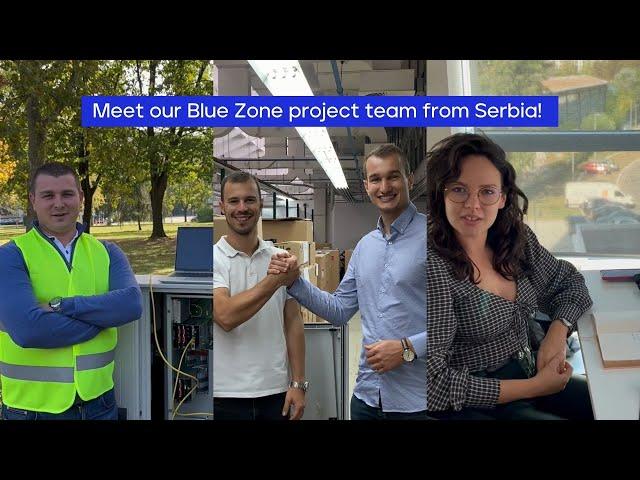 Meet our Blue Zone project team from Yunex Traffic Serbia!