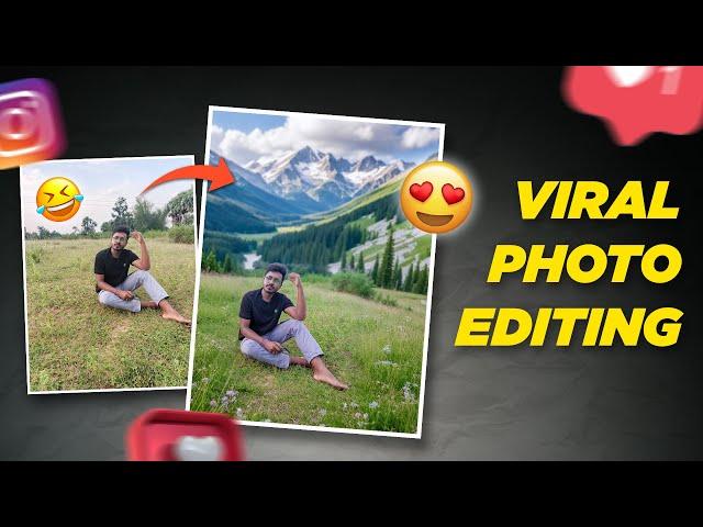 Instagram Trending AI Photo Editing Tutorial | Viral Instagram Photo Editing 