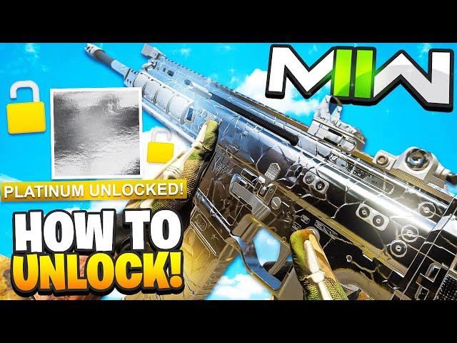 UNLOCKING PLATINUM CAMO IN MODERN WARFARE 2 - How to Unlock FASTER! (MW2 Platinum Camo Unlocked)