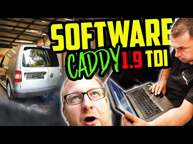 Mehr DREHZAHL für den DIESEL! - VW Caddy 1.9 TDI - Software bis die KUPPLUNG aufgibt!