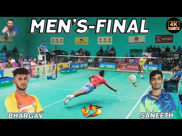 Men's Finals | Saneeth vs Bhargav | Yonex All India Senior Ranking Badminton Tournament 2024 Jodhpur
