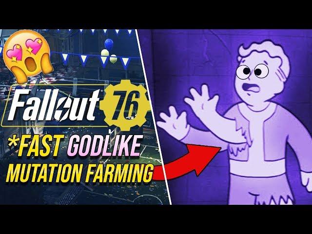 Fallout 76 - *FASTEST* MUTATION FARMING!! (NO COOLDOWN) // Guides and Glitches