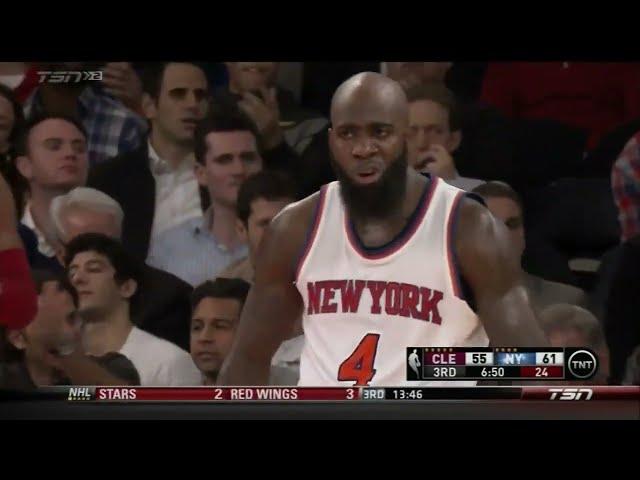 Quincy Acy dunking on people's face