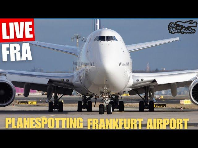 Live Friday Planespotting Frankfurt Airport 