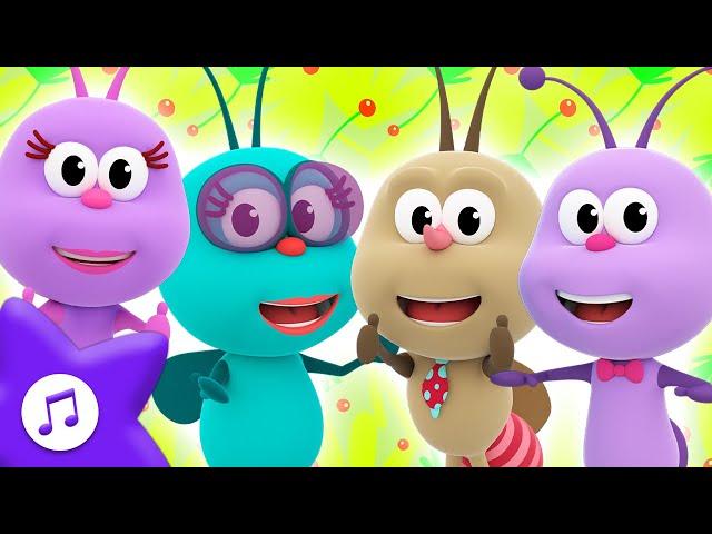 Here We Go Round the Happy Bugs!  30 Minutes of Fun Songs & Dance Boogie Bugs