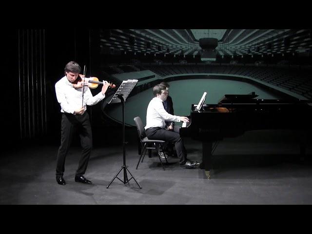 Nikolay Kapustin Sonata for violin and piano - Vadim Teyfikov & Alexey Suchkov