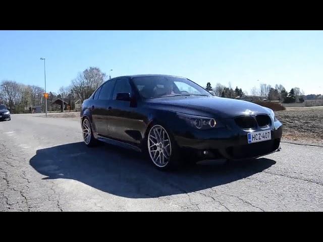 BMW E60 535d akrapovich sound