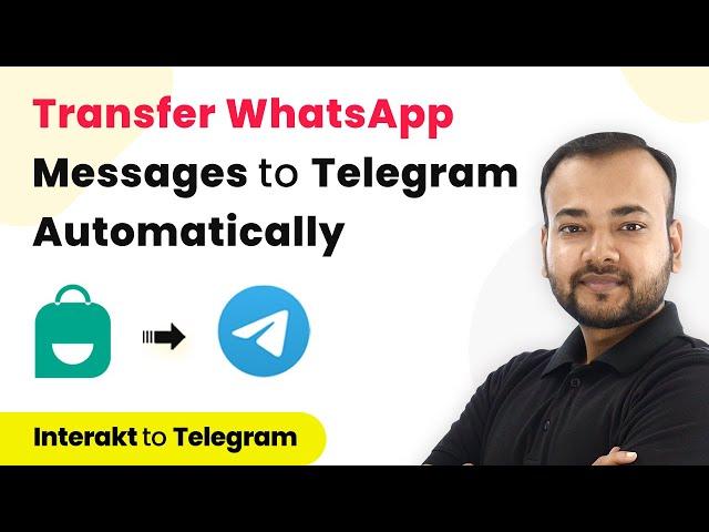 How to Transfer Messages from WhatsApp to Telegram Automatically - WhatsApp to Telegram