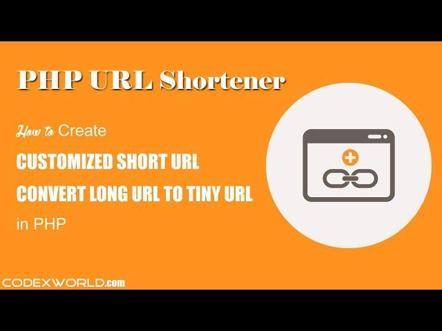 Create Short URL using PHP URL Shortener