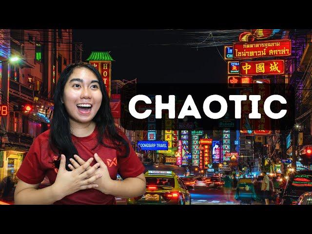 Exploring Chinatown, Bangkok Alone
